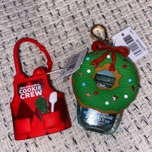 2 Christmas Pocket Bac Holders-NWT